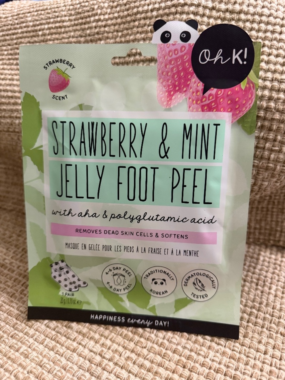 Jelly foot peel